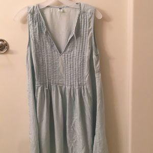 Old navy light blue denim dress